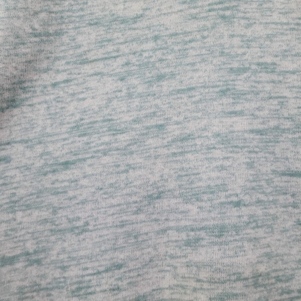 NWOT Soft Surroundings Touchable Long Sleeve Tunic Aqua Size L, Mother of Pearl - Picture 5 of 12